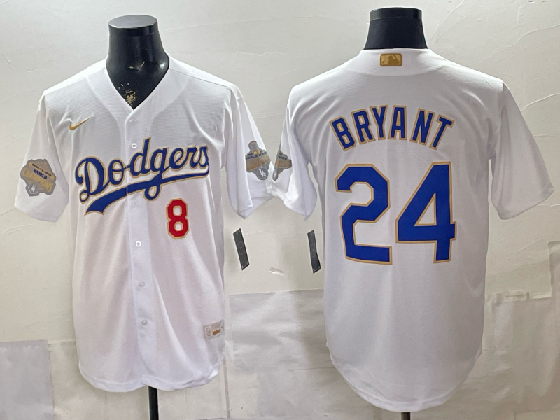 Men Los Angeles Dodgers #24 Bryant white Game 2026 Nike MLB Jersey 0401005->->MLB Jersey